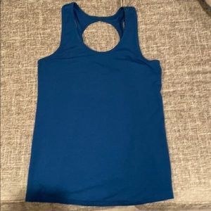 Zyia active navy twist tank top